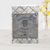 Madrid, Espagne Carte de voeux (Fleur jaune)