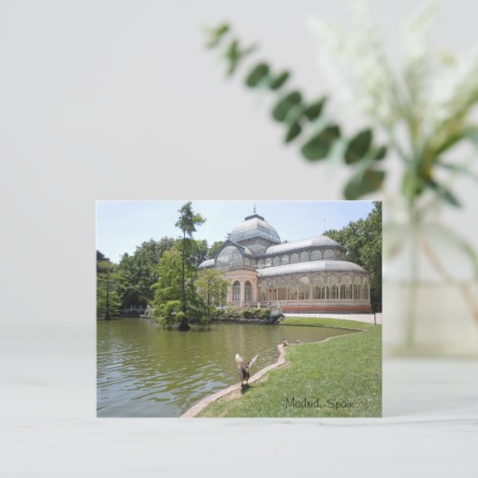 Madrid, Espagne - Carte postale (Debout devant)