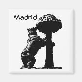 Madrid, Espagne Magnet (Devant)