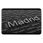Madrid, Espagne Magnet (Horizontal)