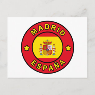 Madrid España Briefkaart