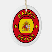 Madrid España Keramisch Ornament (Rechts)