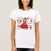 Madrid España muñeca flamenca T-shirt (Voorkant)