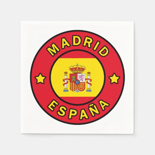 Madrid España Servet (Voorkant)