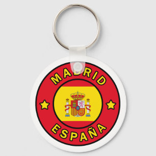 Madrid España Sleutelhanger