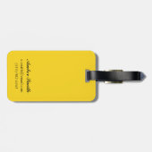 Madrid in het Springtime-Poster voor reispromotie Bagagelabel (Achterkant horizontaal)