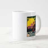 Madrid in het Springtime-Poster voor reispromotie Jumbo Mok (Voorkant rechts)