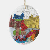 Madrid Keramisch Ornament (Rechts)