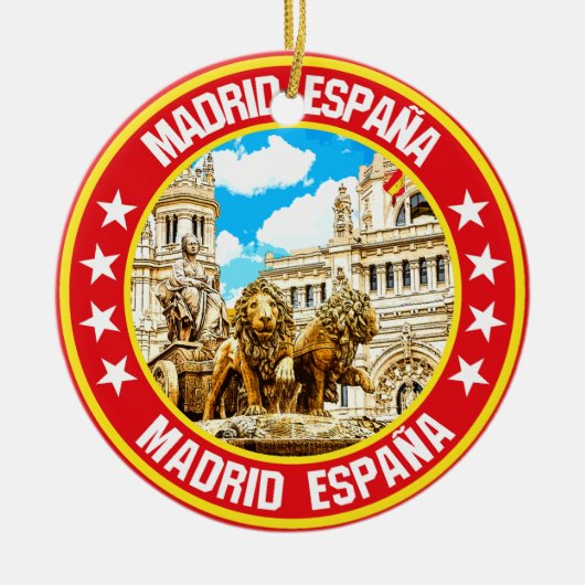 Madrid Keramisch Ornament (Voorkant)