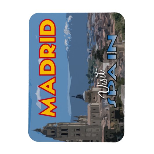 Madrid Magneet (Verticaal)