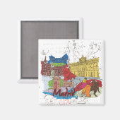 Madrid Magneet (Voorkant / Achterkant)