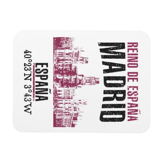 Madrid Magneet (Horizontaal)