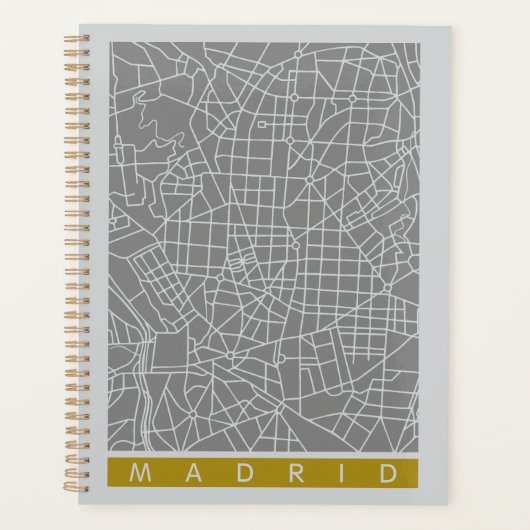 Madrid map planner (Voorkant)