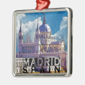 Madrid Metalen Ornament (Links)