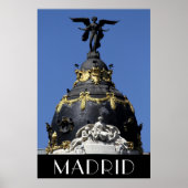 Madrid Metropolis Gran Via Poster (Devant)