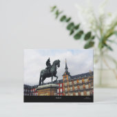 Madrid Plaza Mayor Centro de Madrid Briefkaart (Staand voorkant)