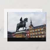 Madrid Plaza Mayor Centro de Madrid Briefkaart (Voorkant / Achterkant)