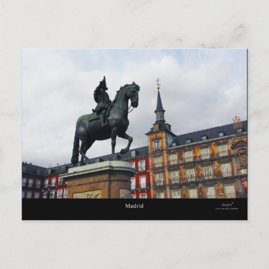 Madrid Plaza Mayor Centro de Madrid Briefkaart (Voorkant)