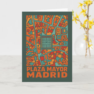 Madrid Plaza Mayor Kaart