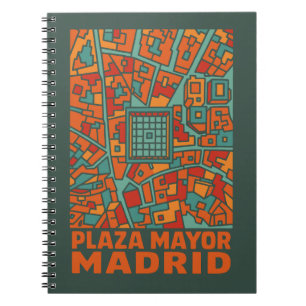 Madrid Plaza Mayor Notitieboek