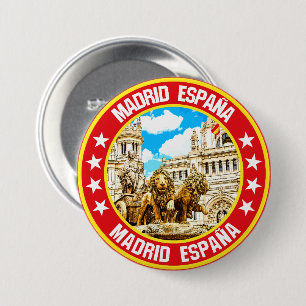 Madrid Ronde Button 7,6 Cm
