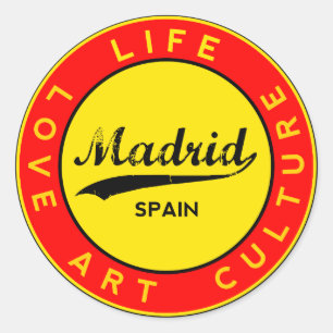 Madrid Ronde Sticker