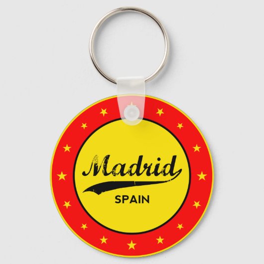 Madrid Sleutelhanger (Voorkant)