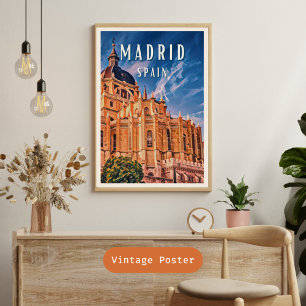 Madrid, Spaanse gastronomie Poster