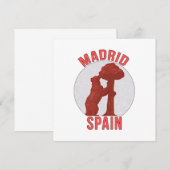Madrid Spanje (Voorkant / Achterkant)