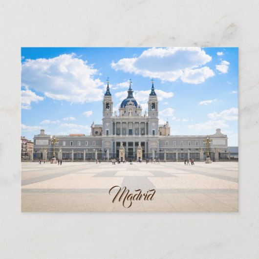 Madrid, Spanje Briefkaart (Voorkant)