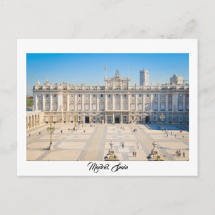 Madrid, Spanje Briefkaart
