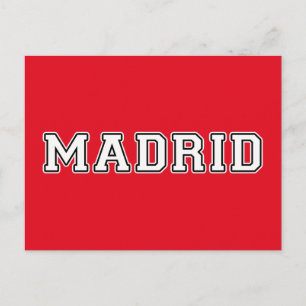 Madrid Spanje Briefkaart