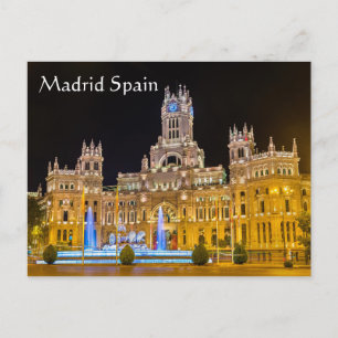 Madrid Spanje Briefkaart
