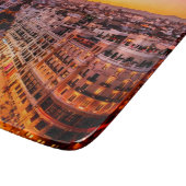 Madrid Spanje Capitol City Skyline Snijplank (Hoek)