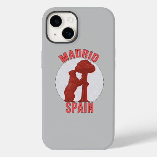 Madrid Spanje Case-Mate iPhone Case (Achterkant)