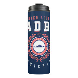 Madrid Spanje City Traveler Sports Style Thermosbeker