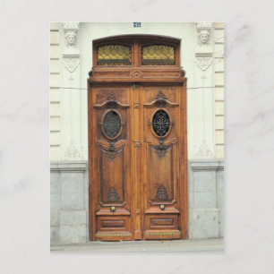 Madrid, Spanje Doors - Briefkaart