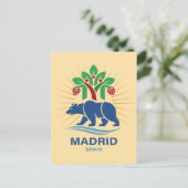 Madrid Spanje Europa Briefkaart (Staand voorkant)