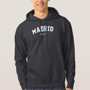 Madrid Spanje hoofdstad logo ontwerp Hoodie