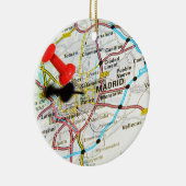 Madrid, Spanje Keramisch Ornament (Rechts)