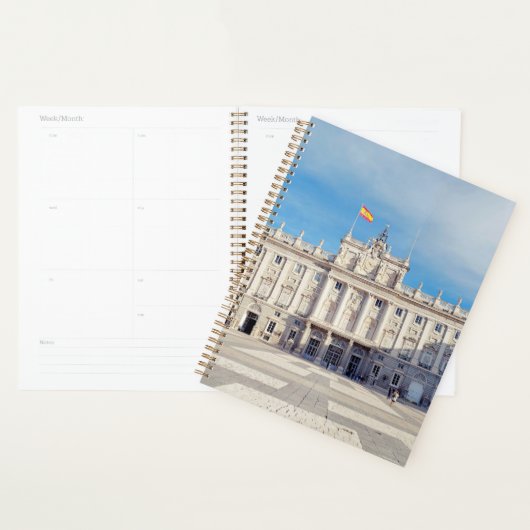 Madrid Spanje Koninklijk Paleis Planner (Display)