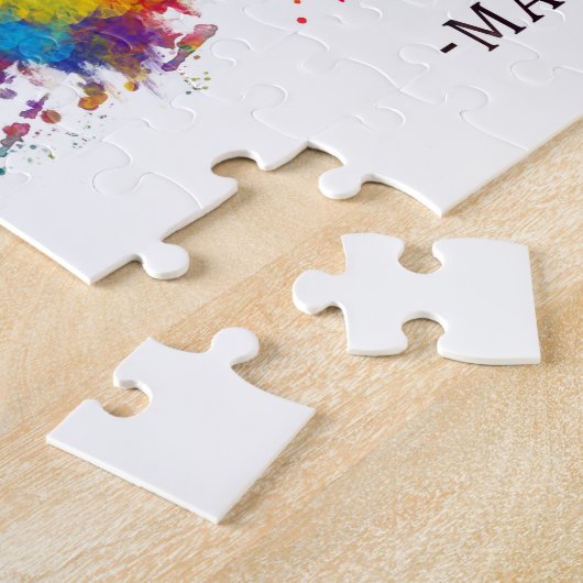 Madrid Spanje Legpuzzel (Zijkant)