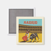 Madrid, Spanje Magneet (Voorkant / Achterkant)