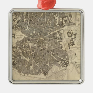 Madrid, Spanje Metalen Ornament