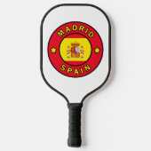 Madrid Spanje Pickleball Paddle (Achterkant)