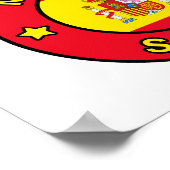Madrid Spanje Poster (Hoek)