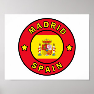 Madrid Spanje Poster