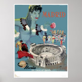 Madrid Spanje Poster (Voorkant)