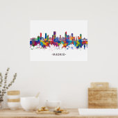 Madrid Spanje Poster (Keuken)