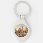 Madrid Spanje Reislandschap souvenir Sleutelhanger (Voorkant)